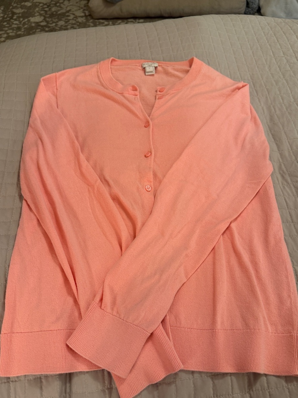 J. Crew Women’s “The Caryn Cardigan” in Peach